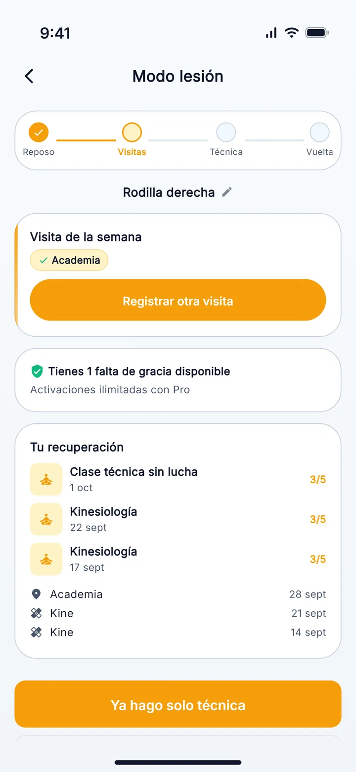 Modo Lesión